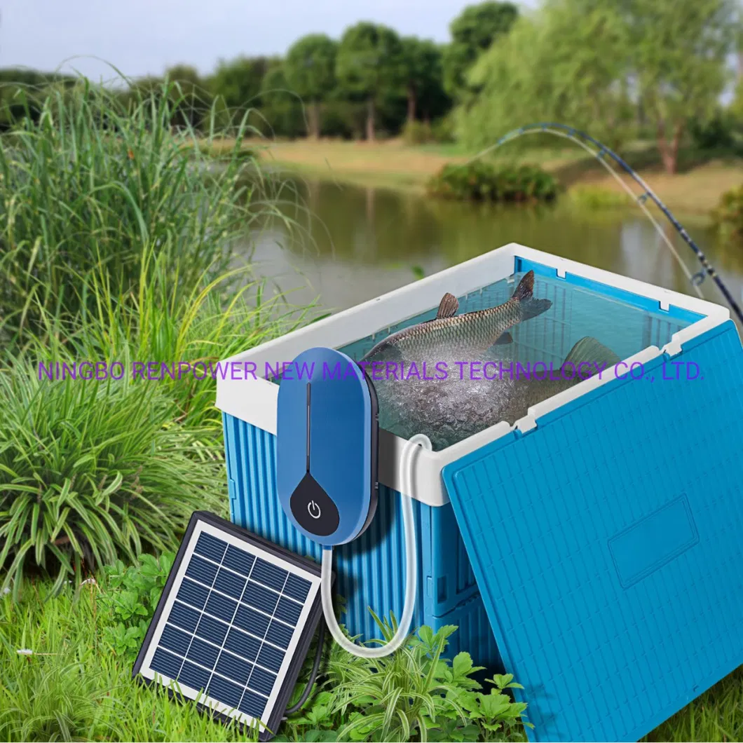 Dropshipping Solar Air Pump Kit Battery Backup with Air Hoses Pond Aerator Bubble Oxygenator Aquaponics Fishtank