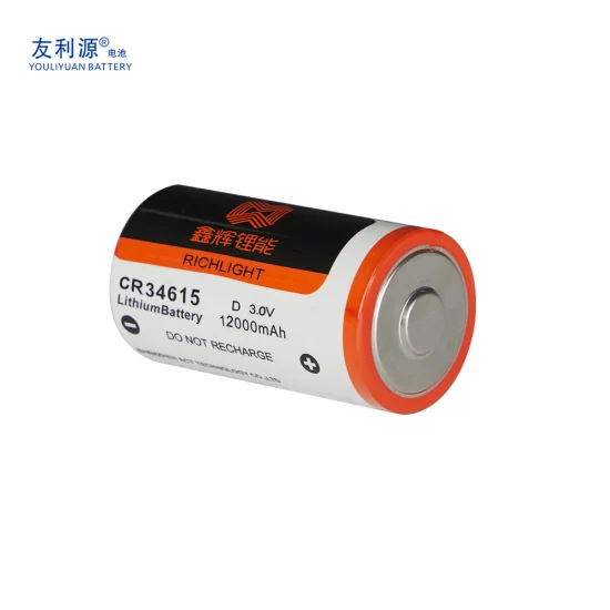 長いサイクル寿命 3.6V Er34615m リチウム電池 14500mAh 大容量リチウム